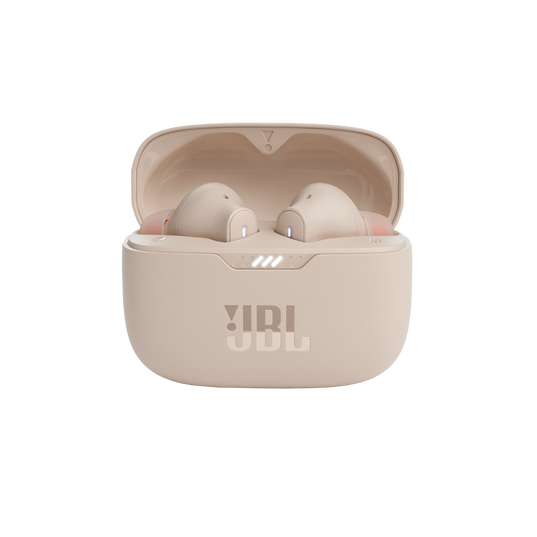 JBL Tune 230NC TWS - Sand - True wireless noise cancelling earbuds - Detailshot 1